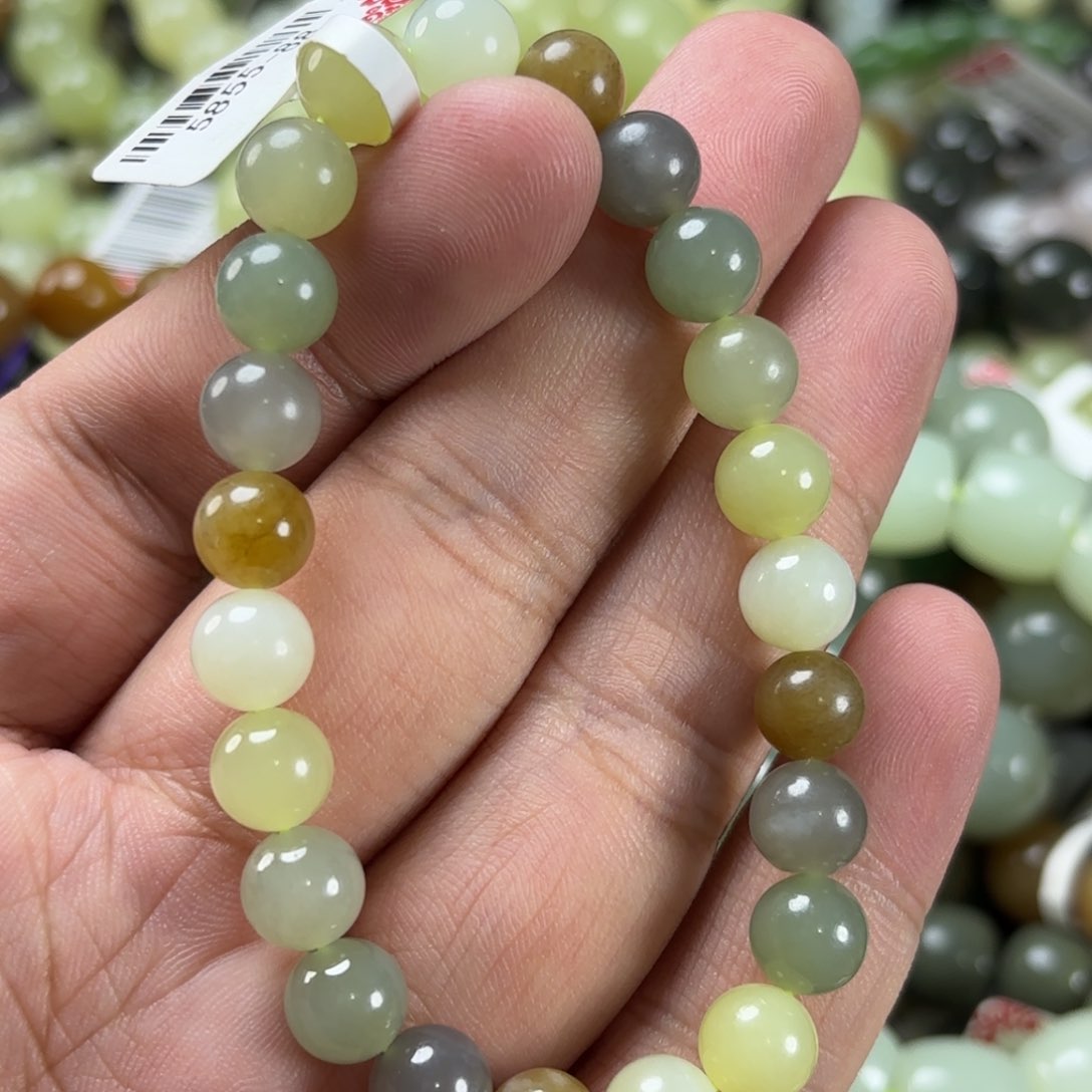 未镶嵌和田玉手链W74