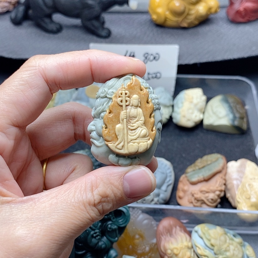 【闪购商品】定制石英质玉吊坠未镶嵌