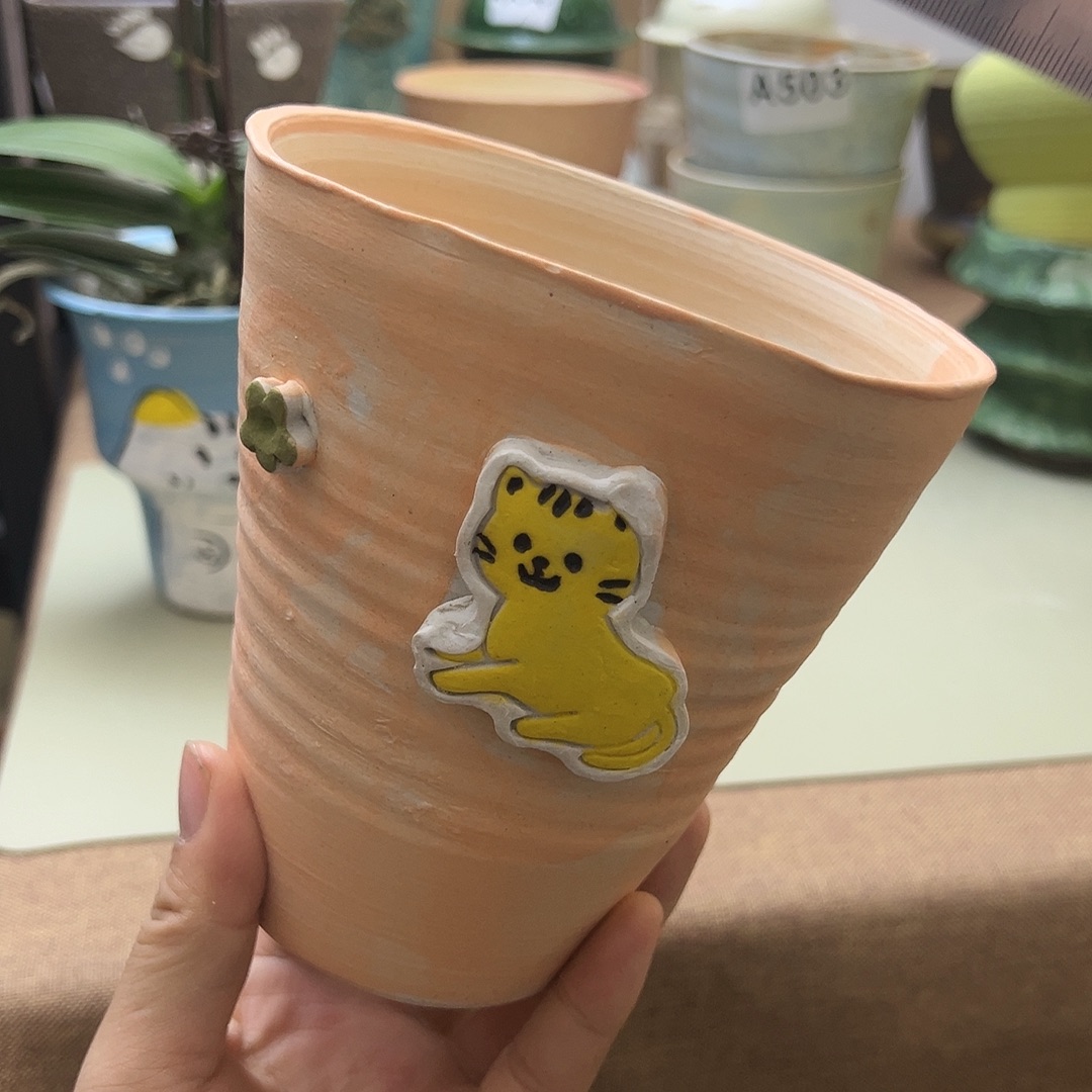 040景德镇陶瓷口11.5高13.5