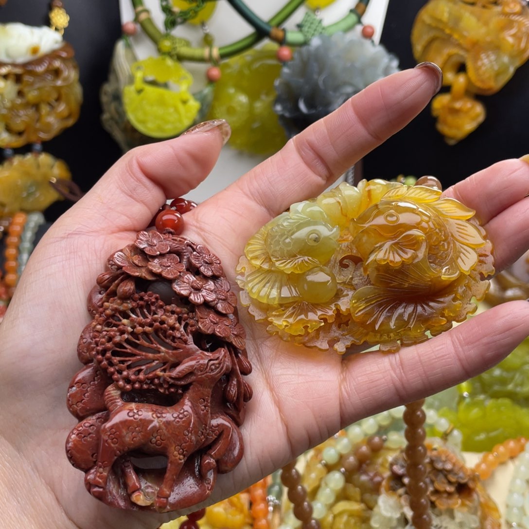 未镶嵌蛇纹石玉颈饰用***洋