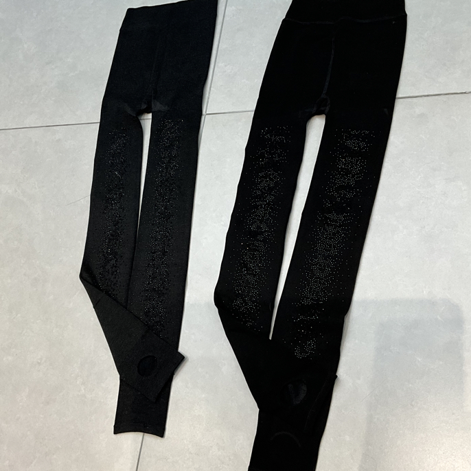 显瘦塑型烫钻百搭微压收腹加绒加厚保暖连裤袜秋冬季