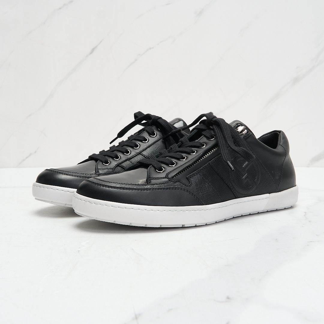 Giorgio Armani男士徽标休闲鞋/YZ301307