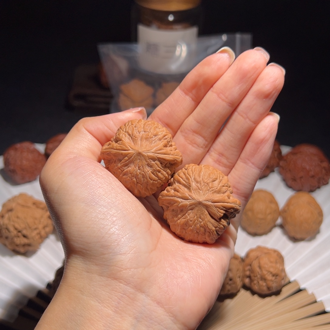 梦***梦吊坠文玩核桃36+铁锤