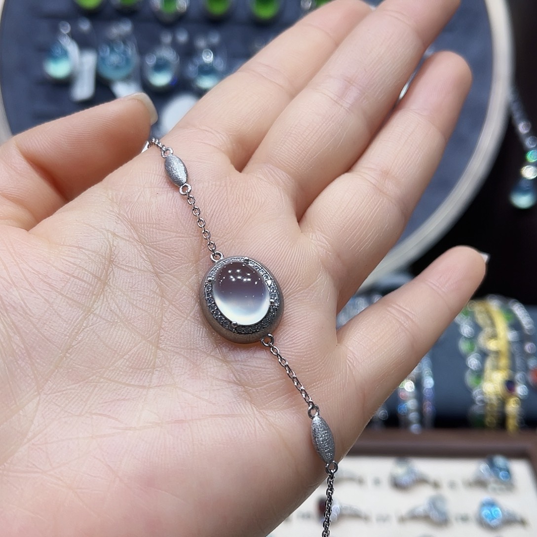 可****水晶银S925镶嵌戒指