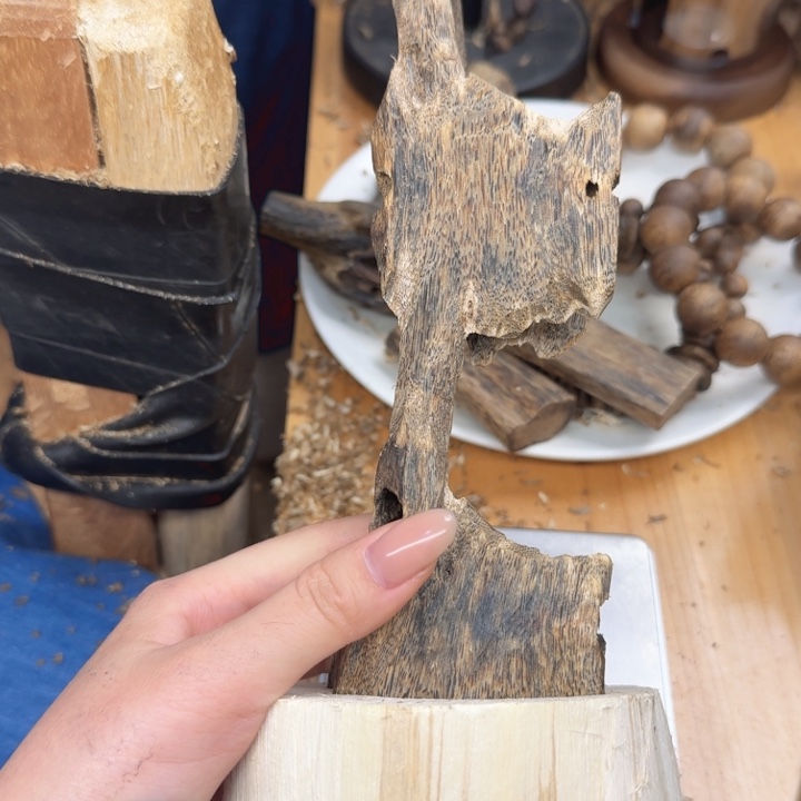 沉香碎屑沉香沉香奇楠块料112克