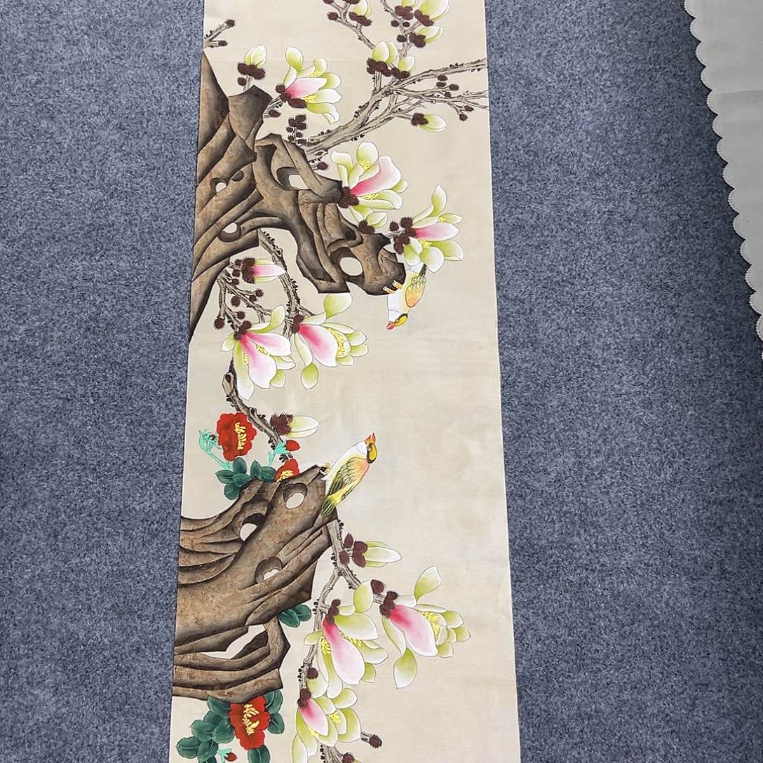 一***过国画国画作品纯手绘