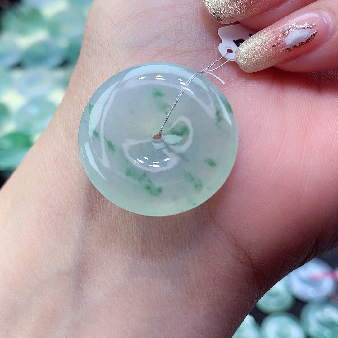 翡翠颈饰未镶嵌26尺寸26.1-5.9