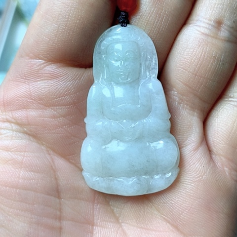 翡翠颈饰未镶嵌天然缅甸翡翠a货