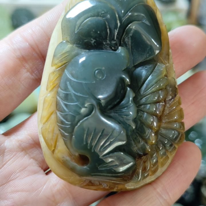 岫玉挂坠款式未镶嵌