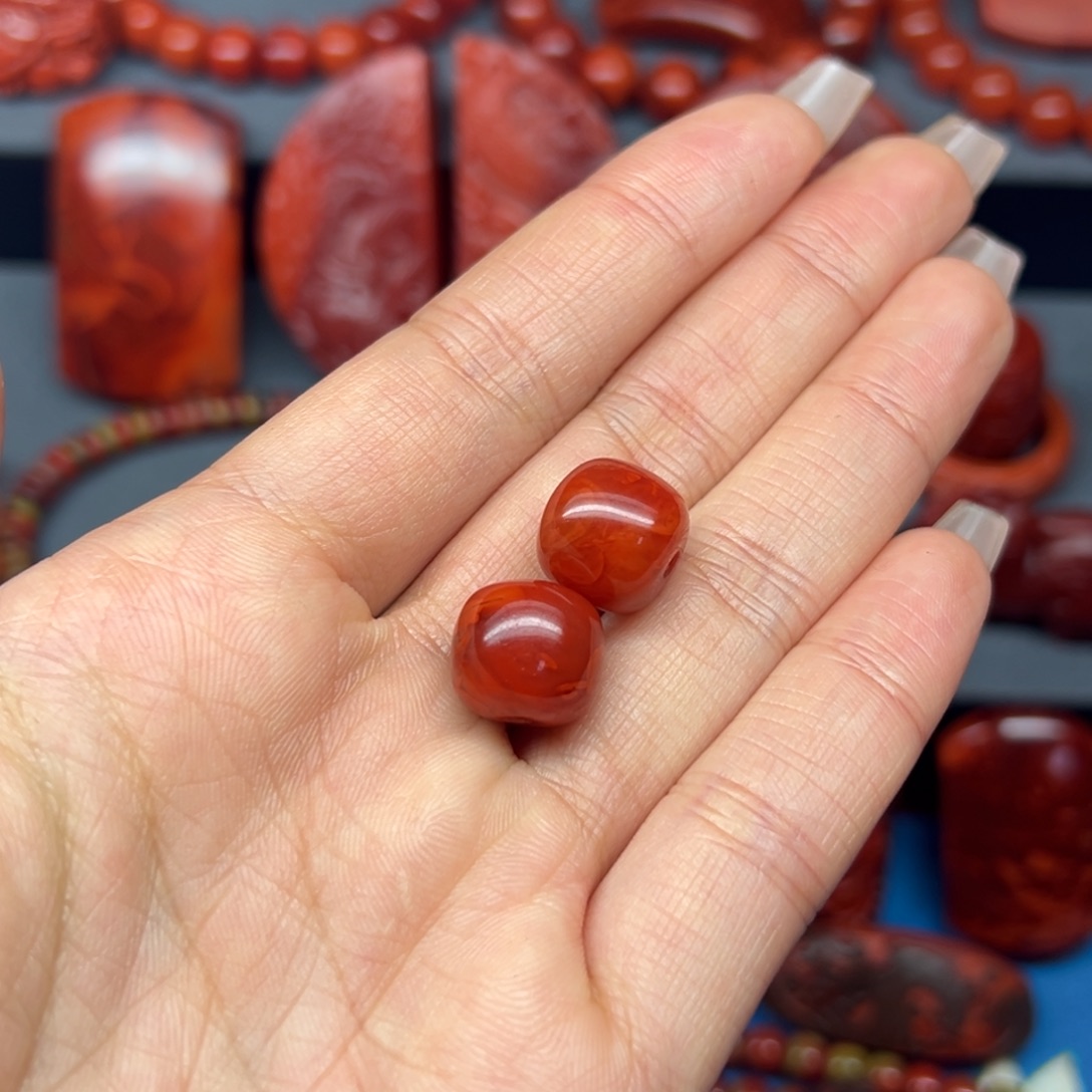 南红玛瑙未镶嵌配饰