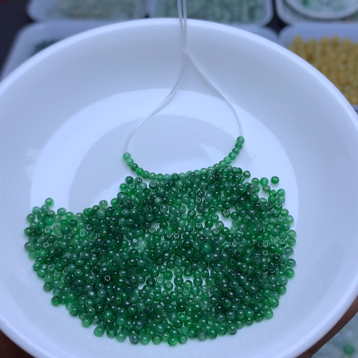 散珠翡翠卡2冰阳绿50个