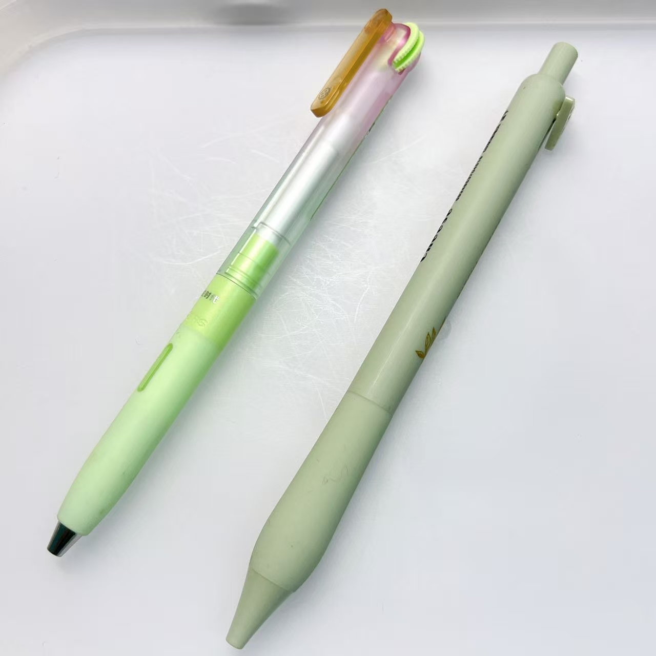 【黑墨-2支】C11青杆齿轮+软握DM芝士,掉封蜡不售后