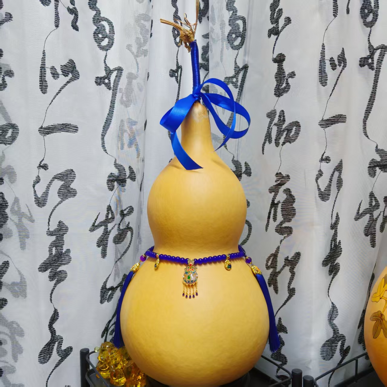 丹茗阁手工原创——金玉满堂款家居摆件（葫芦微瑕）