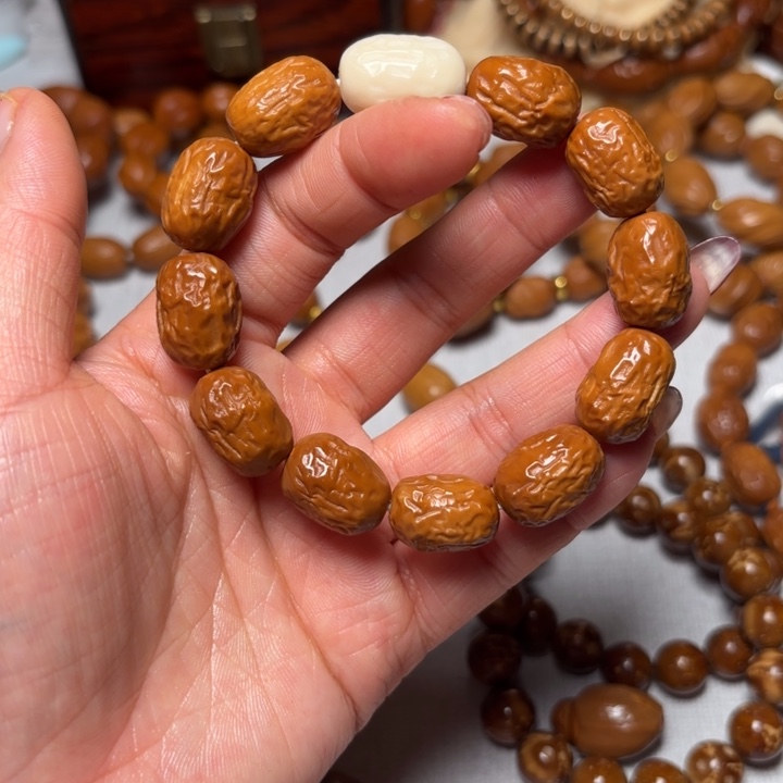 手串/手链橄榄核1.3奶枣