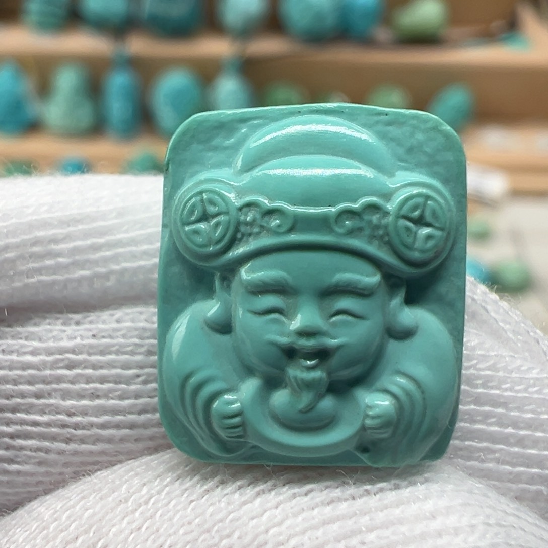 绿松石配饰未镶嵌