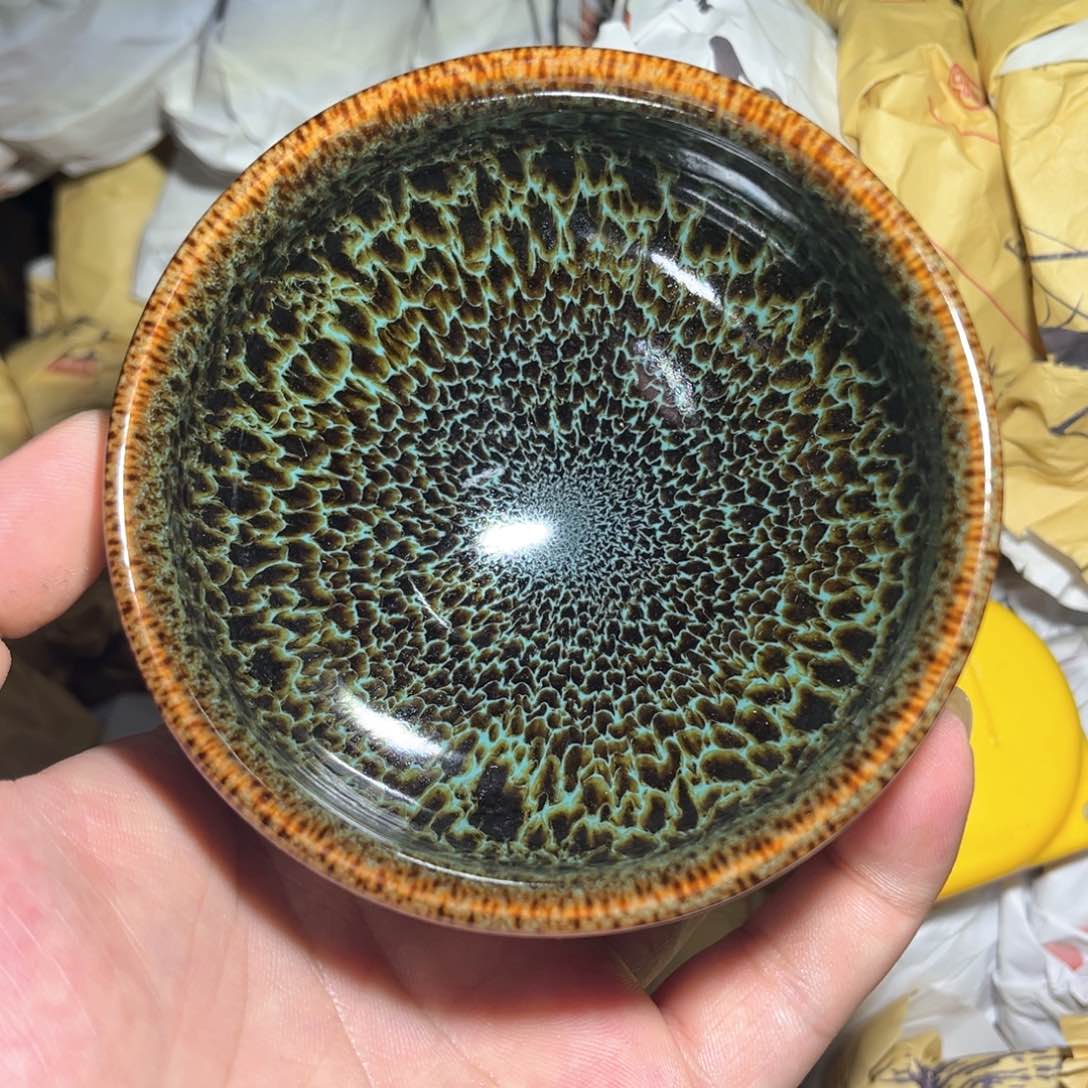 茶盏建盏手握泡茶主人杯
