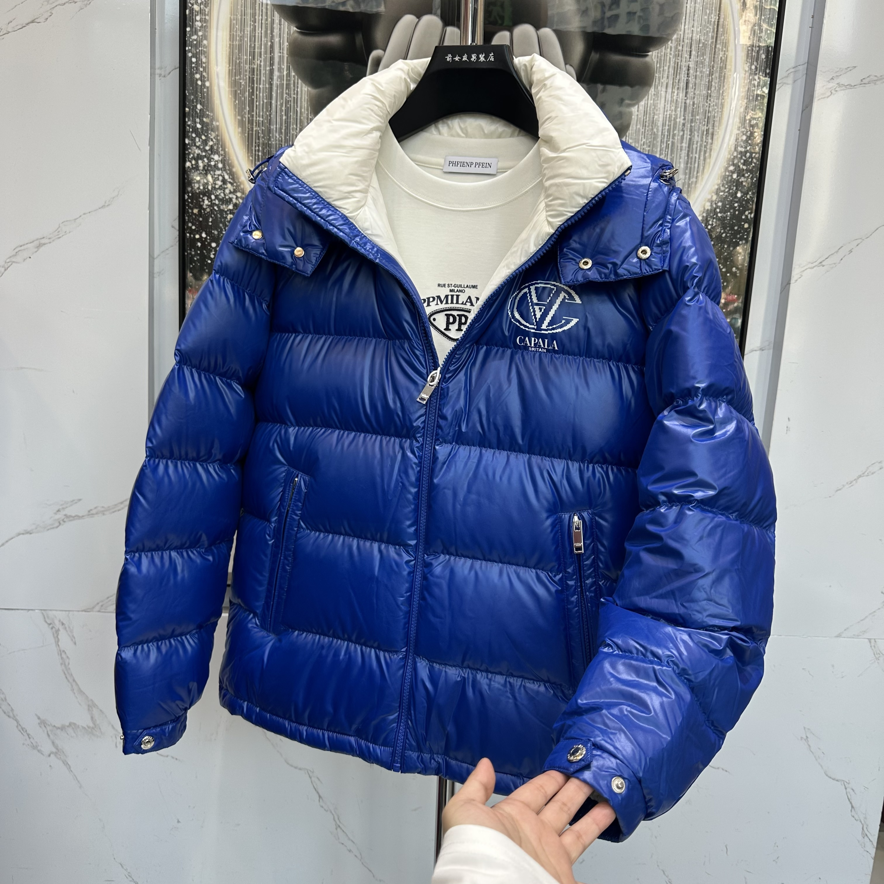 【卡珀拉羽绒服】秋冬新款羽绒服潮流休闲百搭轻奢外套时尚男装0267