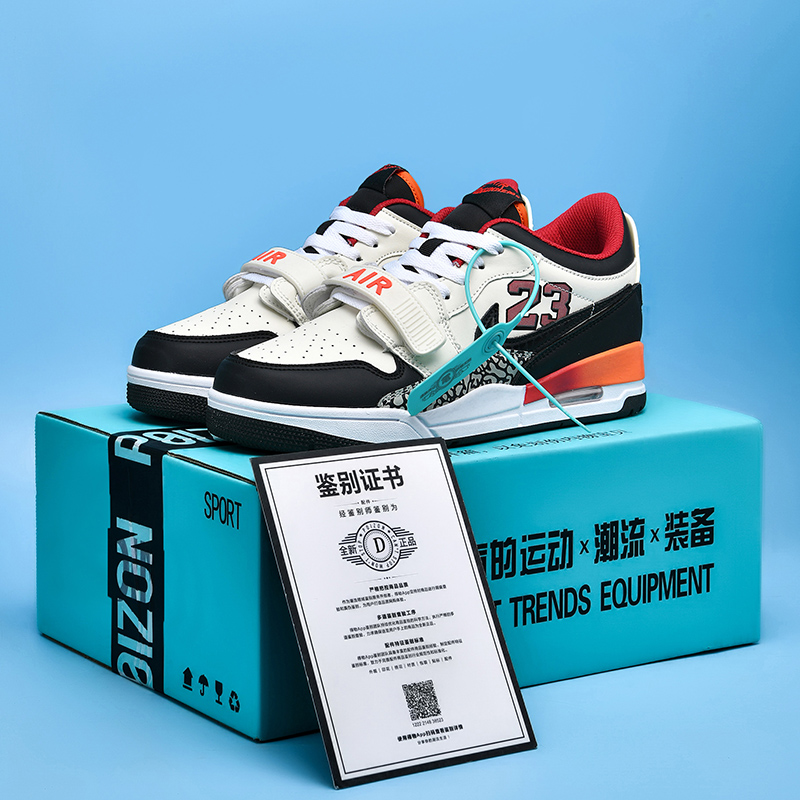 莆系鞋子AJ3高品质莆田鞋低帮气垫板鞋实战篮球鞋潮流鞋子