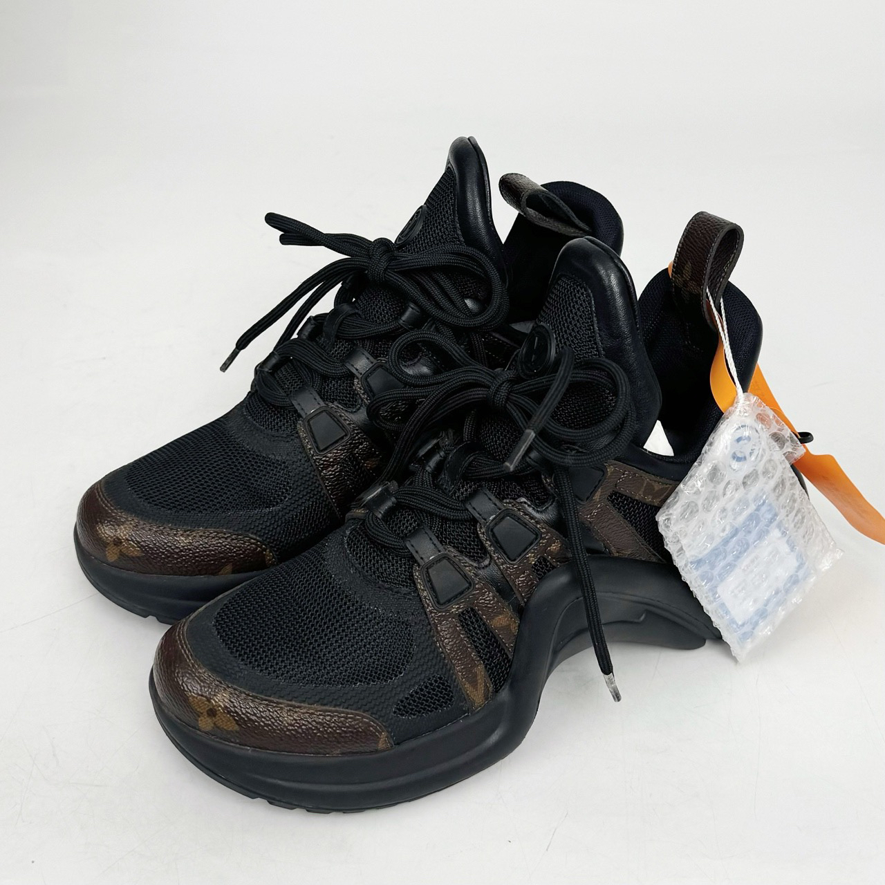 95新 LouisVuitton/路易威登 36.5码LV路易威登老爹鞋98新jm07921