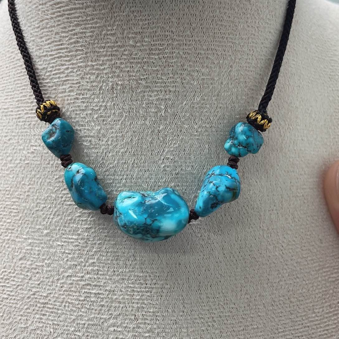 未镶嵌绿松石珠宝奇石