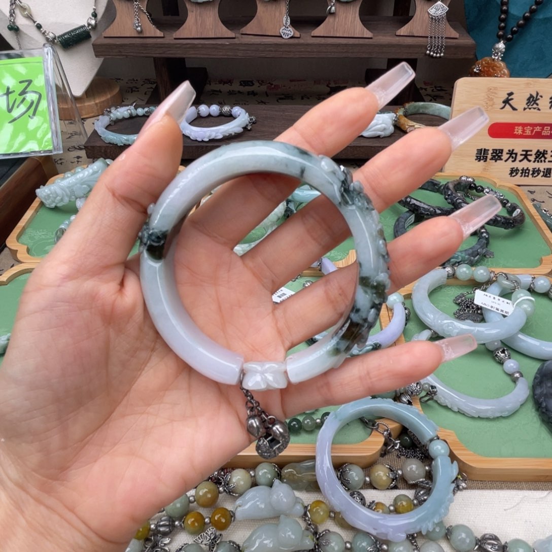 s***u未镶嵌手链翡翠翡翠手镯