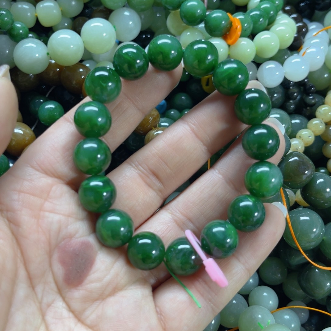 和田玉手链未镶嵌