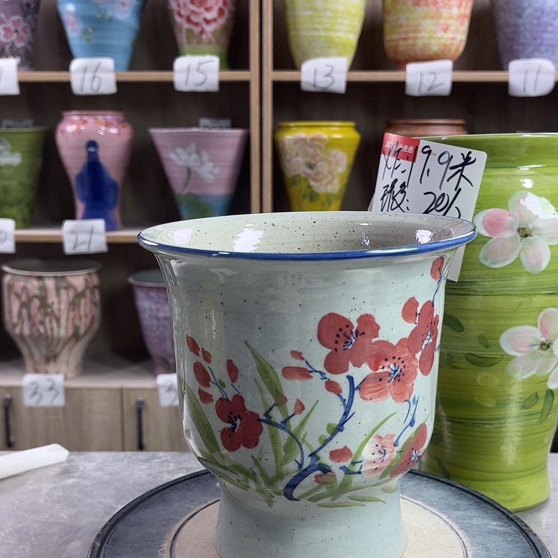 景德镇陶瓷花盆花盆