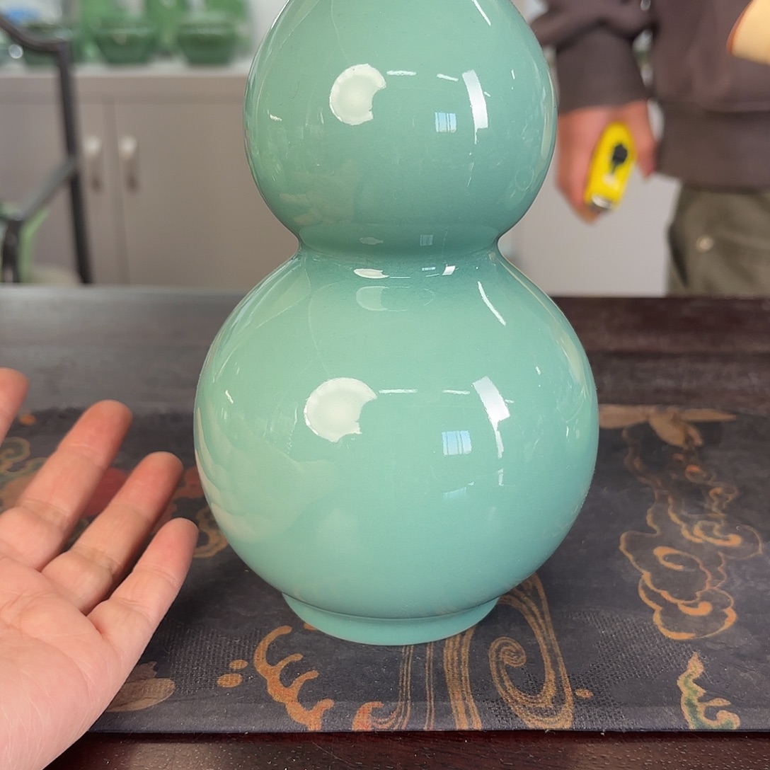 龙泉云间青瓷小米茶器