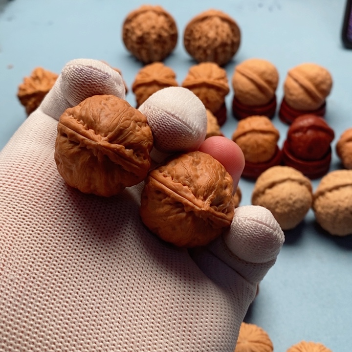 文玩核桃把件佛肚