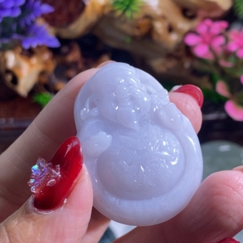 【闪购商品】颈饰未镶嵌翡翠财神