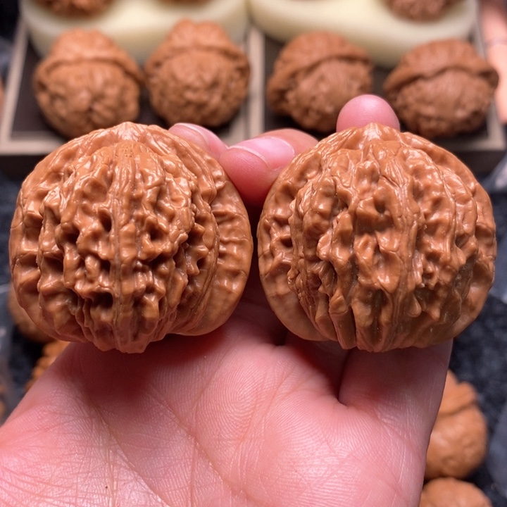 文玩核桃把件精品四座楼41