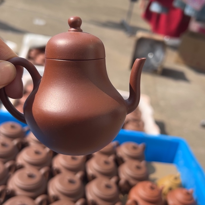 紫砂茶壶小红泥思婷120c c