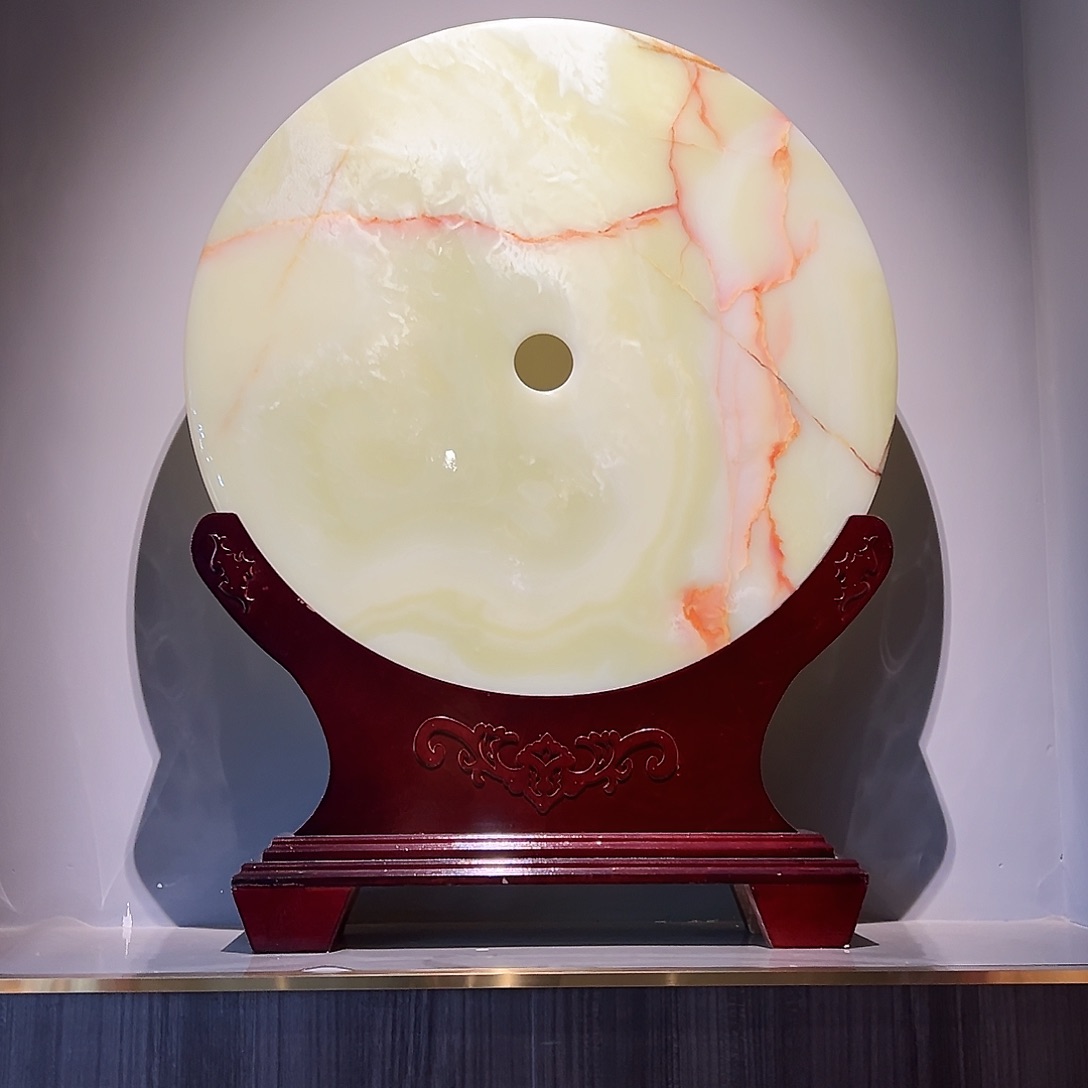 石材V***客古青平安扣