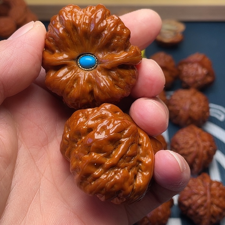 仧***乆把件文玩核桃蛤蟆头