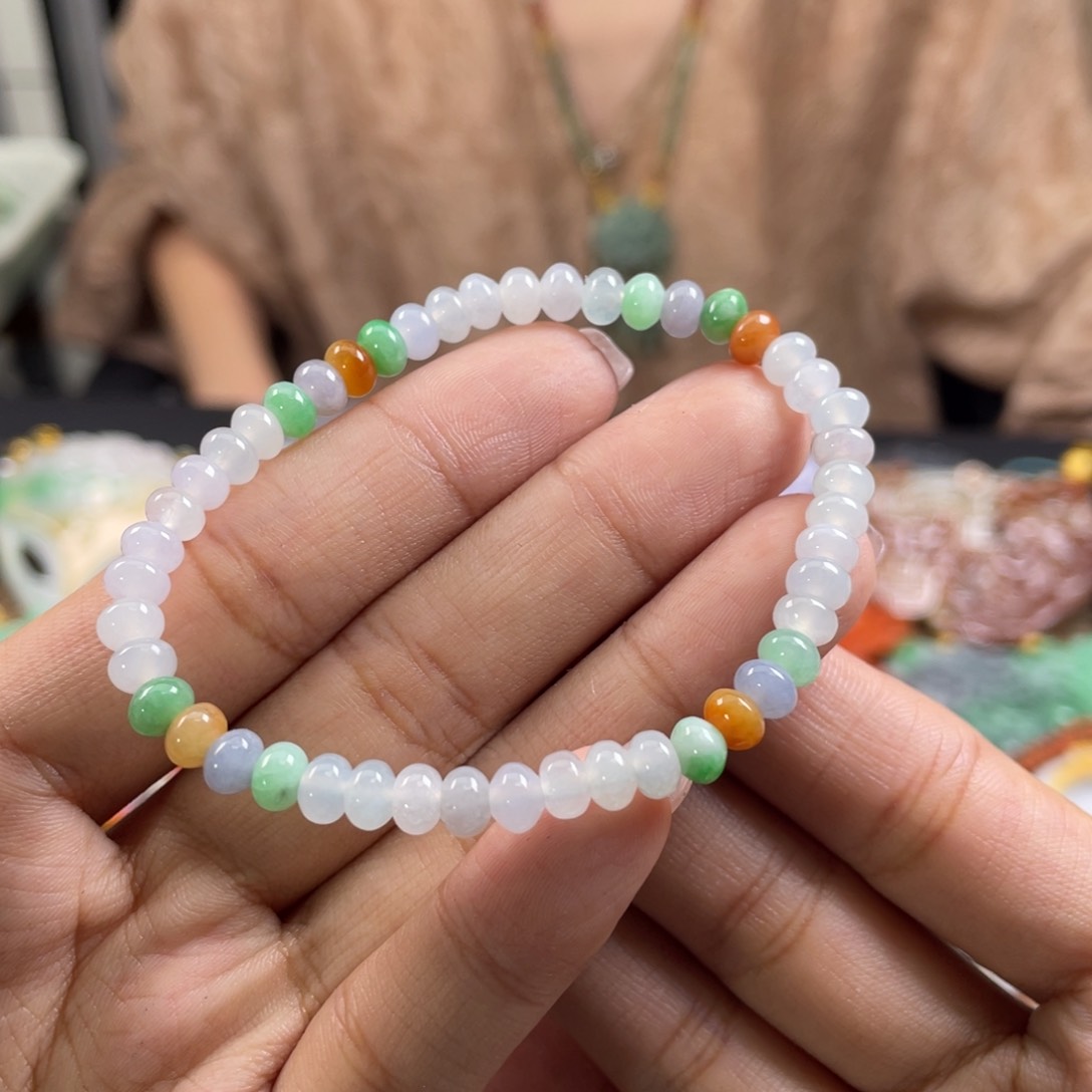 未镶嵌手串翡翠代编织