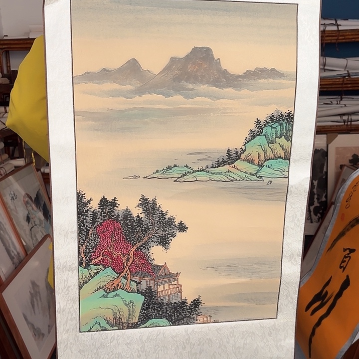 东***城国画手绘作品欣赏101