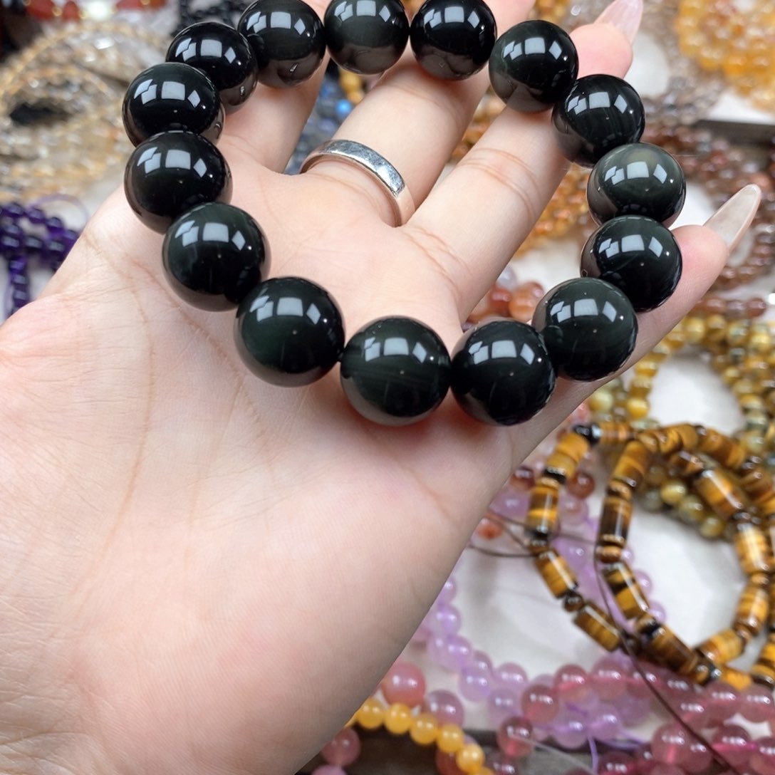 手链未镶嵌萤石手串