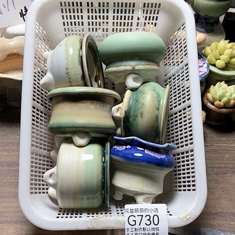 紫砂花盆730瑕疵品口径5厘米，我是