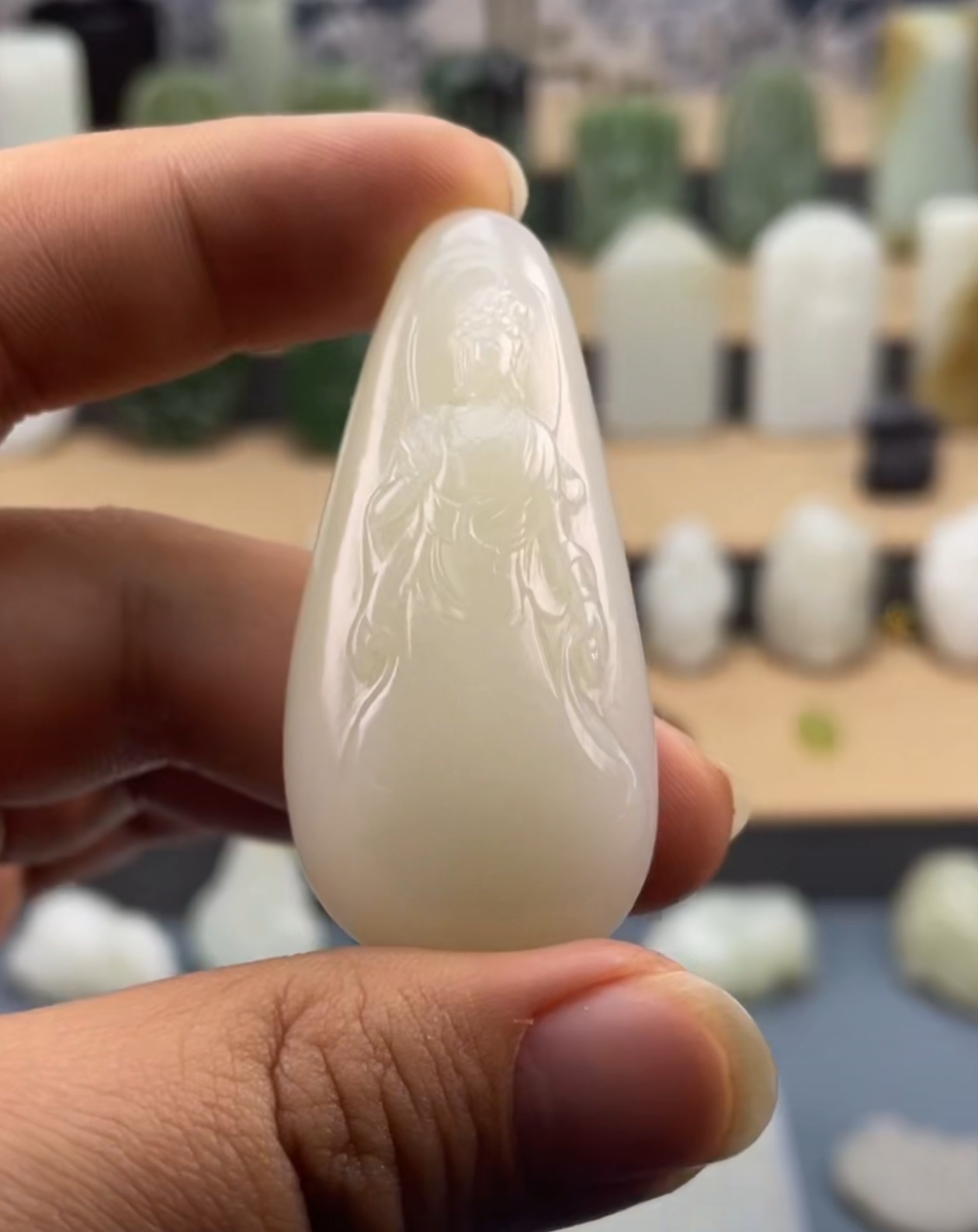 【阿良的玉】和田玉挂件未镶嵌