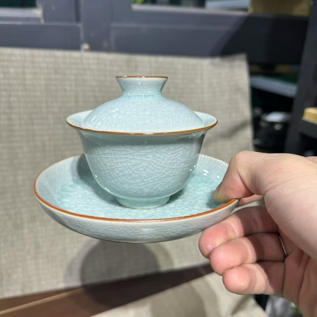 【中国邮政专属链接】衡山社冰花茶壶套组 bb078