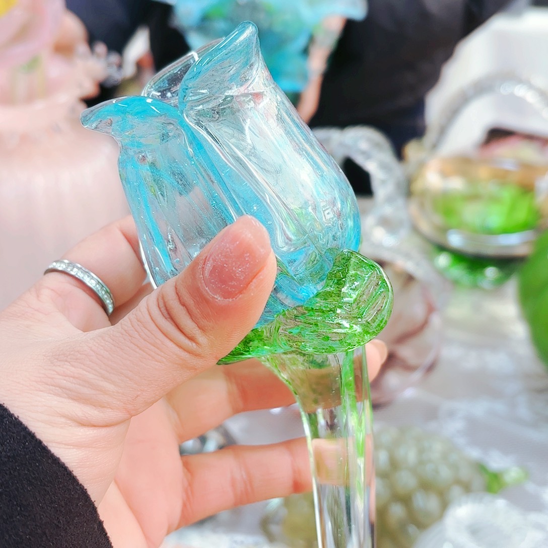 B***e福利不退不换琉璃花瓶艺术品