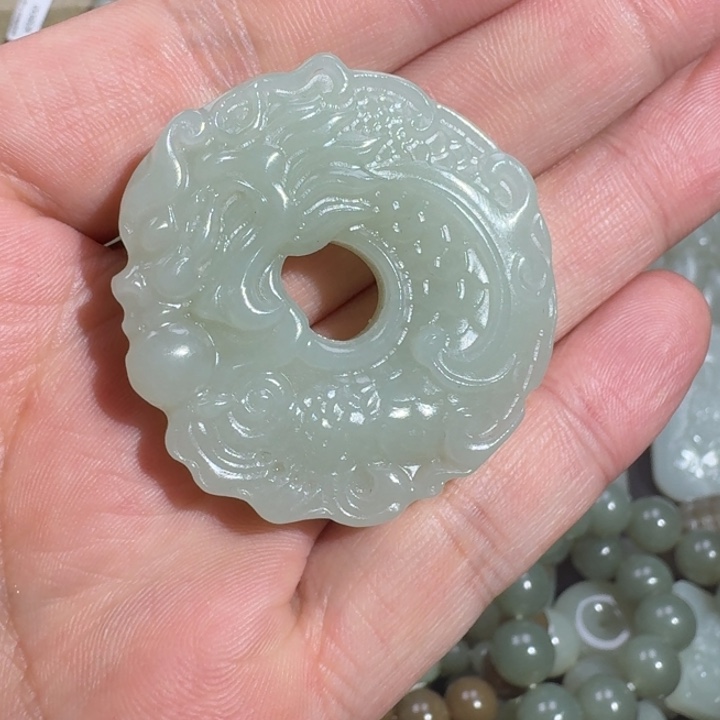 和田玉挂件未镶嵌