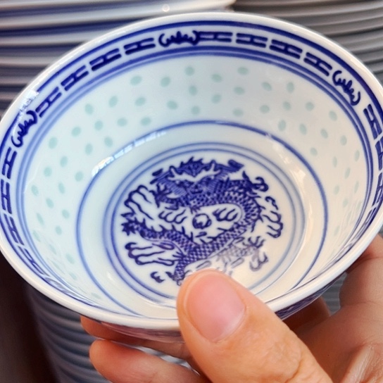 摆件陶景德镇高温玲珑陶瓷