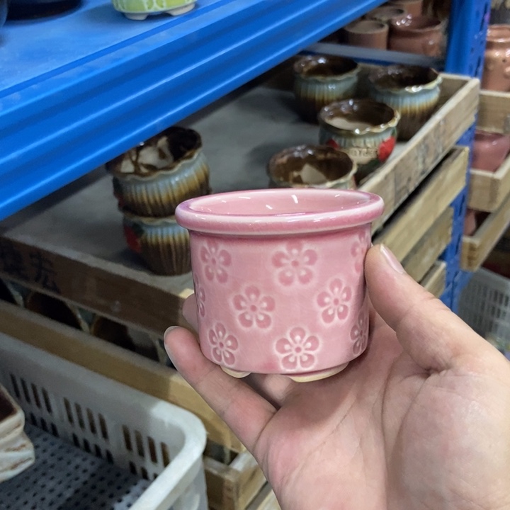 花盆单场满9.9发货8*6.5粉