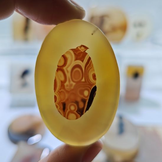 玛瑙/玉髓未镶嵌吊坠(不含链)