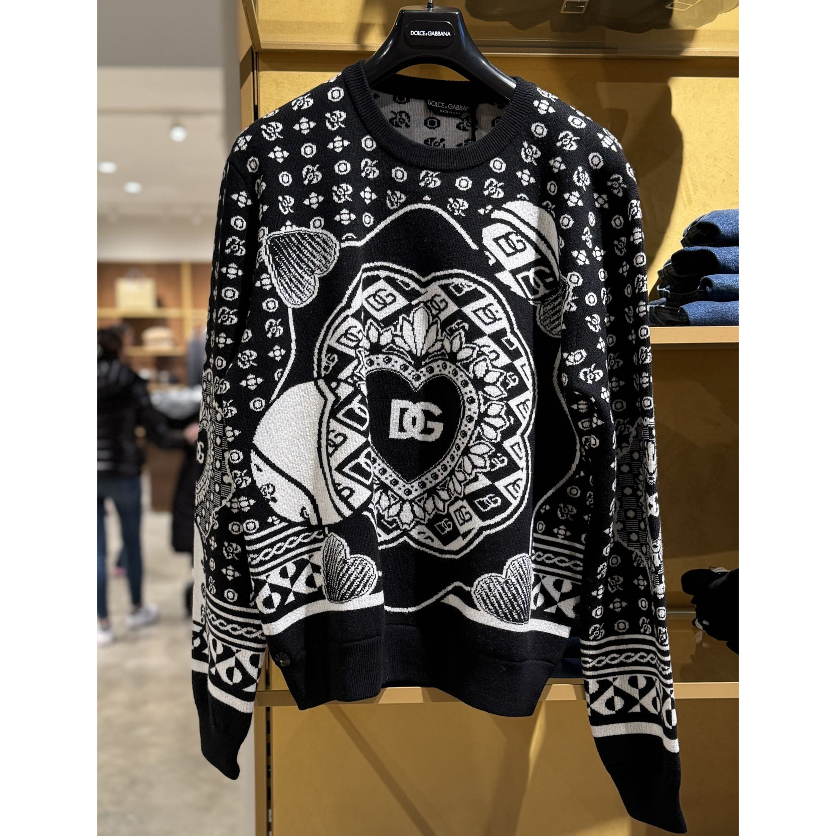 【CC在欧洲】D....G折扣款1号 针织毛衣
