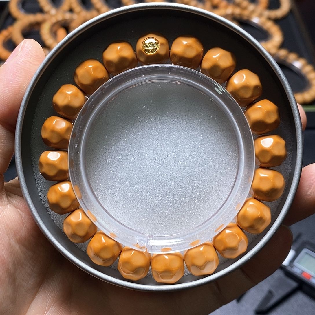 猴头核桃手串金标奶酪尺寸11+全品176号