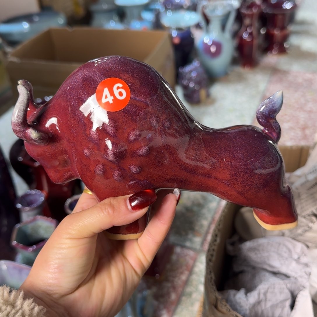 摆件郑家钧窑摆件