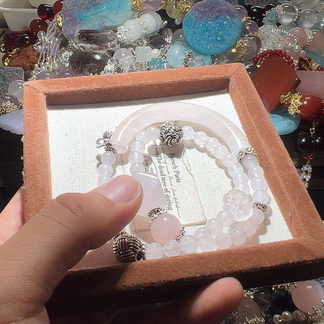 手链水晶未镶嵌水晶手链