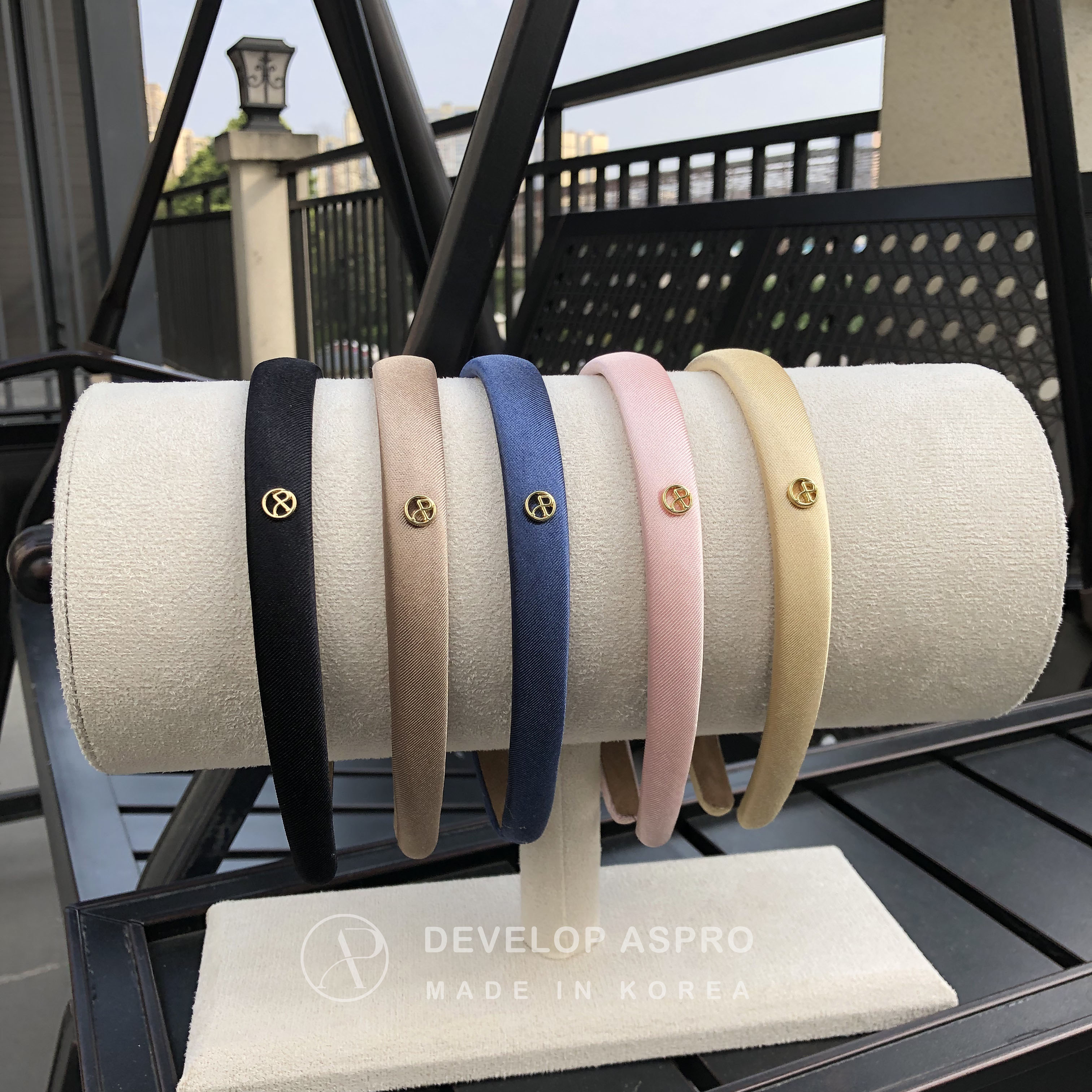 【现货 ASPRO福利款】韩国正品百搭简约上新纯色发箍AP90